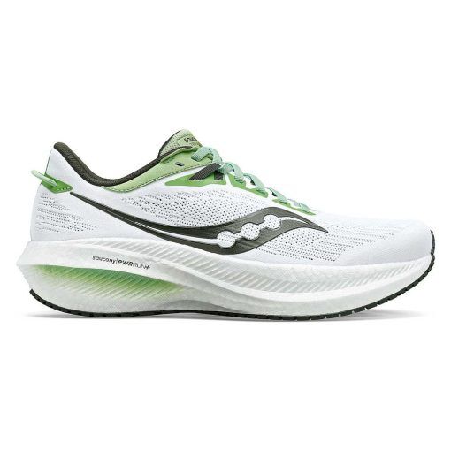 Saucony Triumph 21 löparskor (herr) - White/Umbra - 46,5
