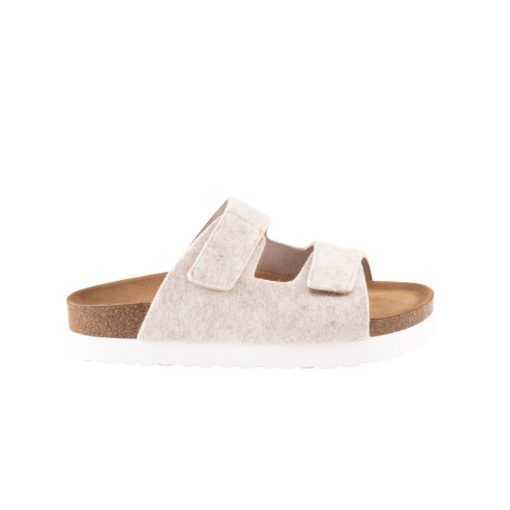 Shepherd Juni ullsandaler (dam) - Creme - 39