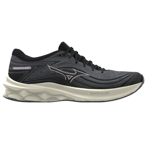 Mizuno Wave Skyrise 5 löparskor (dam) - Iron Gate/White Sand/Black - 38,5