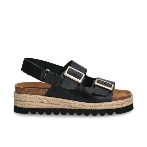 Sweeks Sonja remsandaler (dam) - Black - 36
