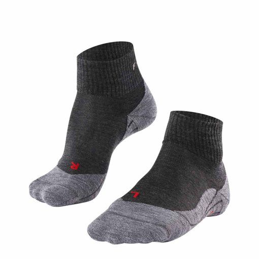 Falke TK5 Wander Short Trekking Sock vandringsstrumpor (herr) - Black-Mix - 44-45