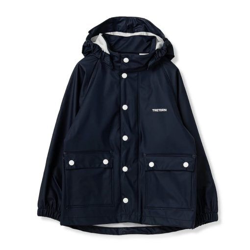 Tretorn Kids Wings Raincoat regnjacka (barn) - Navy - 134/140
