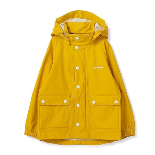 Tretorn Kids Wings Raincoat regnjacka (barn) - Spectra Yellow - 122/128