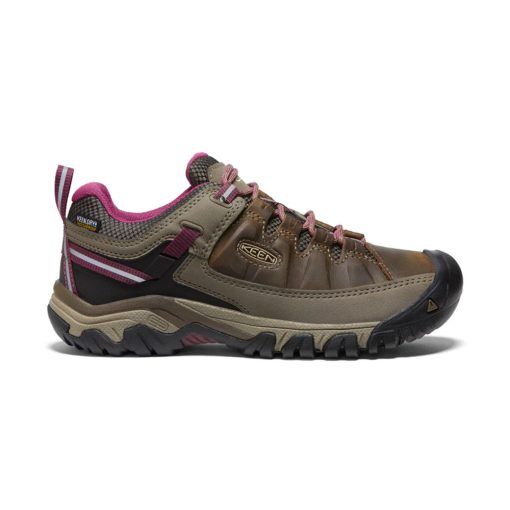 Keen Women&apos;s Targhee III Waterproof vandringsskor (dam) - Weiss/Boysenberry - 37