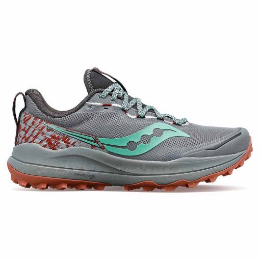 Saucony Xodus Ultra 2 terränglöparskor (dam) - Fossil/Soot - 38