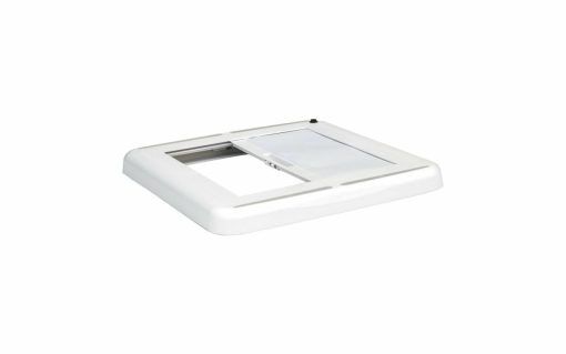 Airxcel Maxxshade Plus Verdunklungsrollo für Dachentlüftung 356 x 356 mm inkl. LED-Beleuchtung