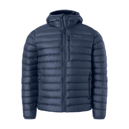 Marmot Highlander Hoody dunjacka (herr) - Arctic Navy - L