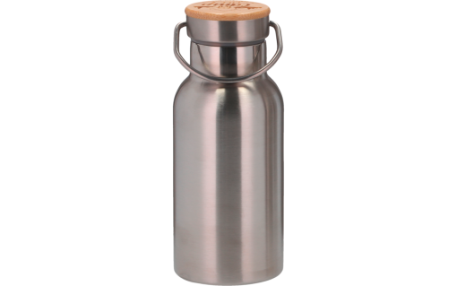 Camplife Isolierflasche mit Bambusdeckel 1000 ml