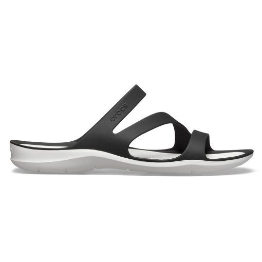Crocs Women&apos;s Swiftwater Sandal (dam) - Black/White - 42-43