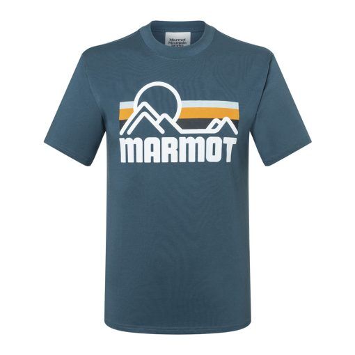 Marmot Coastal Tee t-shirt - Dusty Teal - S