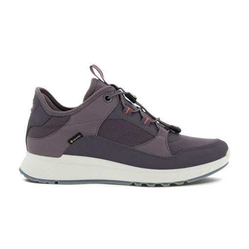 Ecco Exostride W Low GORE-TEX sneaker med dragsko (dam) - Gravity/Gravity - 37