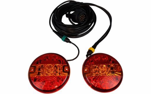 LED 3 Funktions-Rücklicht mit Stecker 13-polig