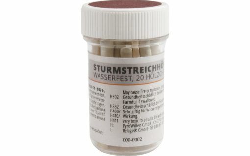 Origin Outdoors Wasserfeste Sturmstreichhölzer in Dose 20 Hölzchen