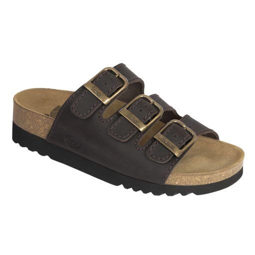Scholl Rio sandal (dam) - Dark brown - 37