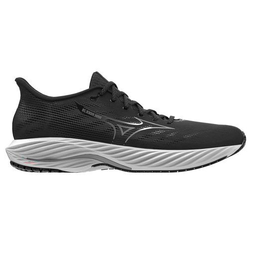 Mizuno Wave Rider 28 löparskor (herr) - Black/Silver/Ebony - 42,5