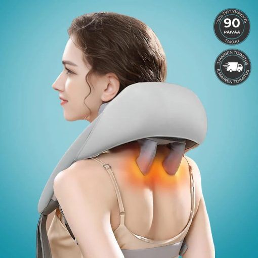 Norelie NeckRelief Kaularangan Venytin - Unohda Niskakyhmy, Niskakivut Ja Jännityspäänsärky - Kiropraktikon Kehittämä, 3x NeckRelief