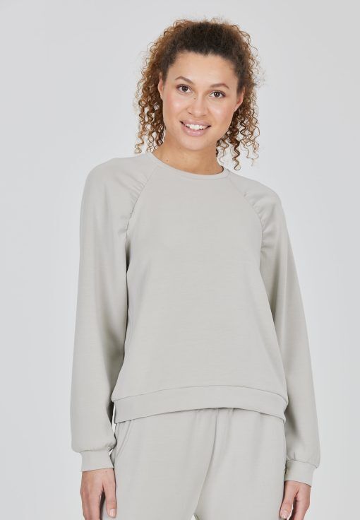 Athlecia Jillnana Balloon Sleeve Sweat, Dove