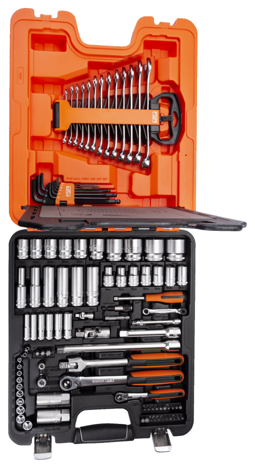 Bahco Hylsnyckelsats 1/4" 1/2", 103 delar