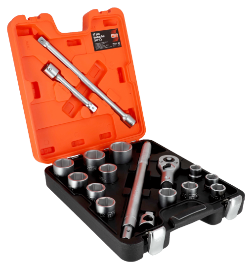 Baho Hylsnyckelsats 3/4", 17 delar