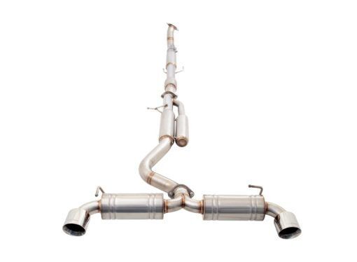 XFORCE 3" Rostfritt 304 Cat-Back System Toyota Yaris GR 2021+