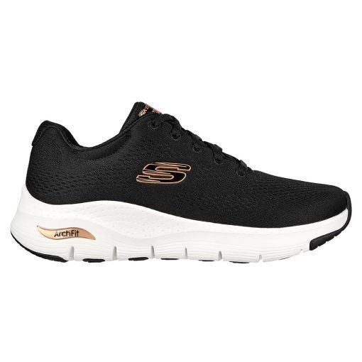 Skechers Women&apos;s Arch Fit – Big Appeal vardagsskor (dam) - Black Rose Gold - 39