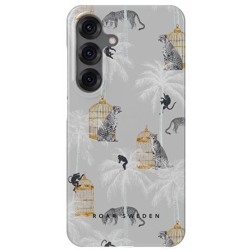 Cheetah Silver - Slim case, Samsung Galaxy S24