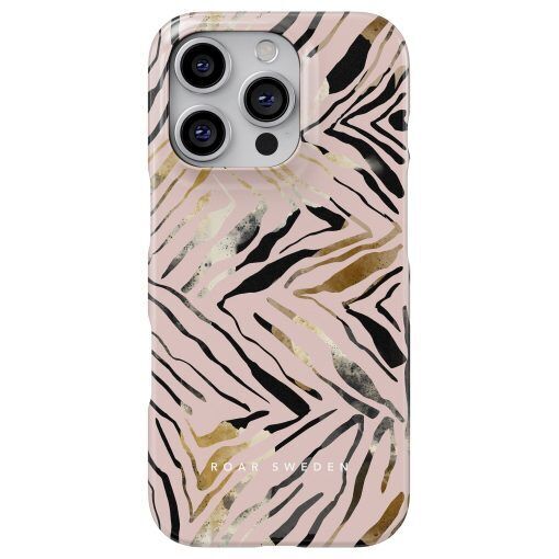 Fashionable Zebra - Slim case, iPhone 16 Plus