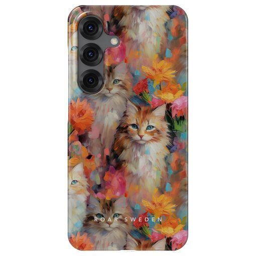 Flower Kitty - Slim case, Samsung Galaxy S21