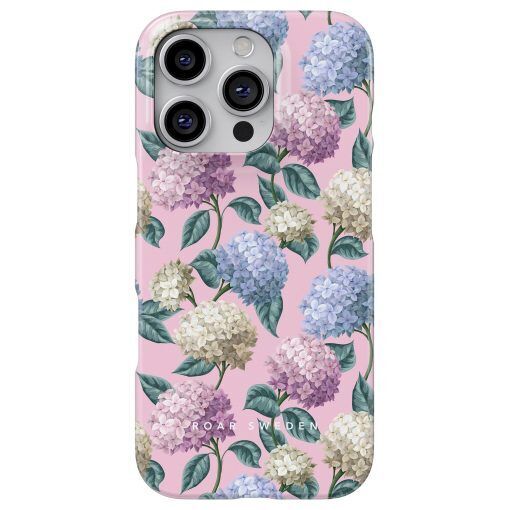 Hydrangea - Slim case, iPhone 15 Plus