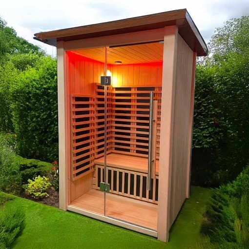 Insignia Outdoor Infrared Sauna 1500 x 1300mm