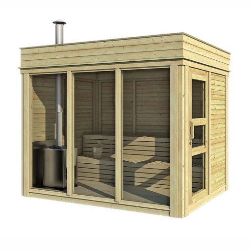 Traditional Sauna Cube 2 x 3m