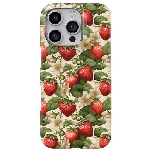 Strawberries - Slim case, iPhone 16 Pro