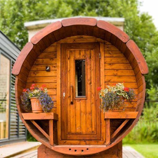 Traditional Sauna Barrel 1.9 x 2.5m