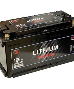 Alternative view of Off-Grid paket medium 165Ah lithium / 135W flexpanel / 40A DC-DC 12V