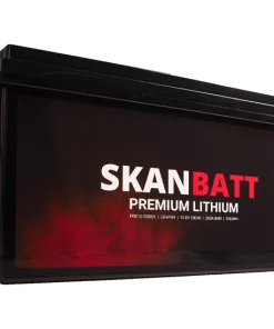 Alternative view of SKANBATT Premium Litium heat & blåtand 12V 200Ah 200A BMS