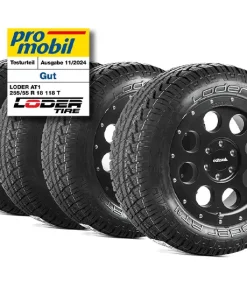 Alternative view of Delta 4X4 Klassik B 6/130 18" fälgpaket med Loder tire 255/55R18