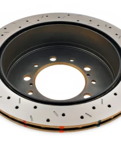 Alternative view of DBA 4000 Series XS Gold bromsskiva bak Land Cruiser / Tundra 2007-2021