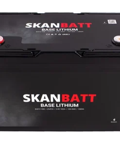 Alternative view of SKANBATT Base Litium 12V 100Ah 100A BMS blåtand 3 Års garanti - Husbil
